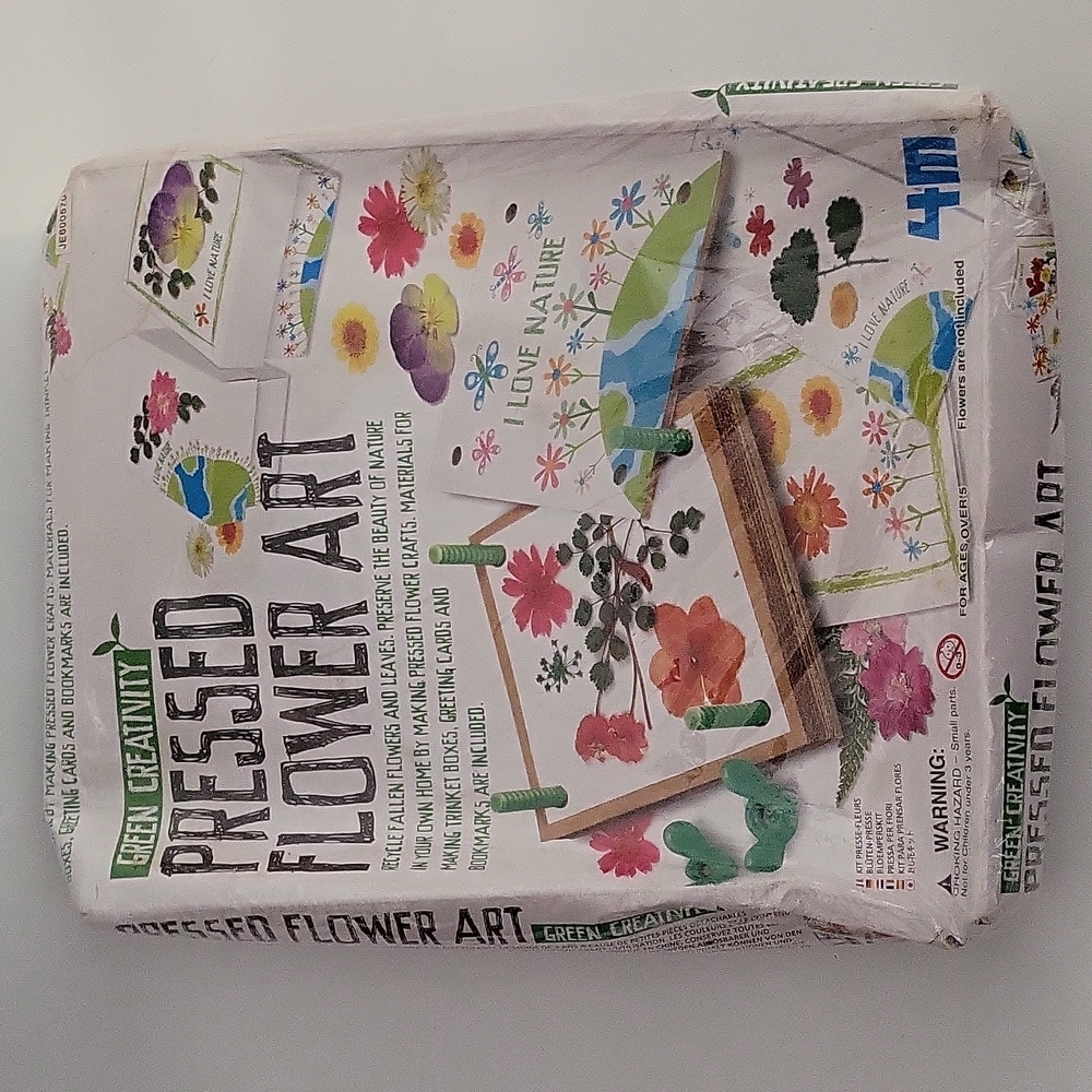 Green Creativity Pressed Flower Art